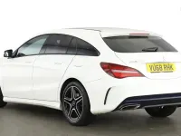 Used Mercedes CLA220 AMG line 2018 White Coupe