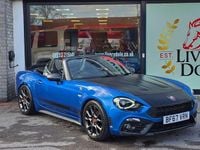 Used Abarth 124 Spider 170 HP (125 kW) 2017 Blue Cabriolet