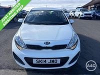 Used Kia Rio 2014 White Hatchback