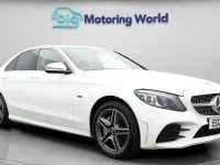 Used Mercedes C300e AMG line 320 HP (235 kW) 2021 White Sedan