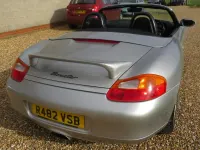 Used Porsche Boxster 204 HP (150 kW) 1998 Silver Cabriolet