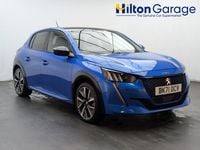 Used Peugeot e-208 GTi 100 kW (136 HP) 2021 Blue Hatchback
