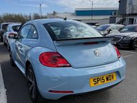 Used VW Beetle Design 110 HP (80 kW) 2015 Blue Hatchback