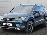 Used Seat Ateca XCELLENCE Lux 150 HP (110 kW) 2020 Blue SUV