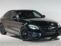 Used Mercedes C220 AMG line 194 HP (142 kW) 2021 Black Sedan
