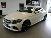Used Mercedes C300 AMG Line Premium 2019 White Coupe