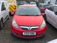 Second-hand Vauxhall Corsa 79 CP (58 kW) 2010 Roșu Hatchback