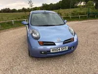 Used Nissan Micra 2004 Blue Hatchback
