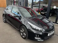 Used Kia Ceed GT-Line 136 HP (100 kW) 2018 Black Hatchback