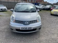 Used Nissan Note Acenta 86 HP (63 kW) 2008 Silver Hatchback