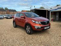 Used Kia Sportage 114 HP (83 kW) 2015 Orange SUV