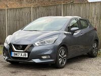 Used Nissan Micra Acenta 90 HP (66 kW) 2017 Grey Hatchback