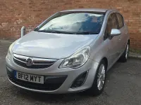 Used Vauxhall Corsa 100 HP (73 kW) 2012 Silver Hatchback