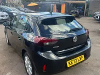 Used Vauxhall Corsa Design Edition 75 HP (55 kW) 2023 Black Hatchback