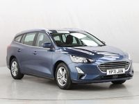 Used Ford Focus Zetec 125 HP (91 kW) 2021 Blue Estate
