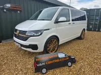 Begagnad VW Transporter Startline 2023 Vit Van