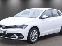 Used VW Polo Style 95 HP (69 kW) 2022 White Hatchback