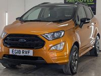 Used Ford Ecosport ST-Line 125 HP (91 kW) 2018 Orange SUV