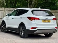 Used Hyundai Santa Fe Edition 200 HP (147 kW) 2017 White SUV