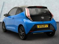 Used Toyota Aygo X-cite 69 HP (50 kW) 2016 Blue Hatchback