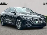 Used Audi Q8 e-tron S-Line 300 kW (408 HP) 2023 Black SUV