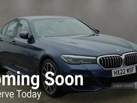 Used BMW 520 M Sport 2022 Blue Sedan
