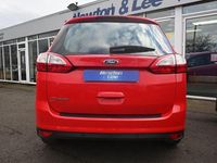 Used Ford Grand C-Max Titanium 120 HP (88 kW) 2017 Red MPV