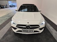 Used Mercedes CLA220 AMG Line Premium Plus 190 HP (139 kW) 2019 White Sedan