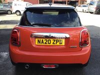 Used Mini Cooper Exclusive 2020 Orange Hatchback