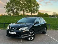 Used Nissan Qashqai N-TEC 110 HP (80 kW) 2014 Black SUV