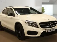 Used Mercedes GLA220 AMG line 170 HP (125 kW) 2014 White SUV