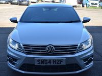 Begagnad VW CC R-line 2014 Silver Sedan