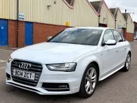 Used Audi S4 Design 333 HP (244 kW) 2014 White Sedan