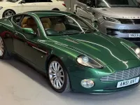 Used Aston Martin Vanquish 466 HP (342 kW) 2001 Green Coupe