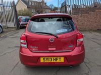 Used Nissan Micra 2013 Red Hatchback