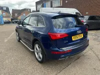 Used Audi Q5 S-line plus 190 HP (139 kW) 2016 Blue SUV