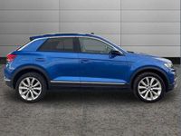 Used VW T-Roc R-line 150 HP (110 kW) 2018 Blue SUV
