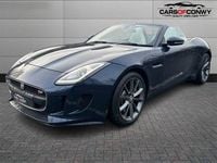 Used Jaguar F-Type S 340 HP (250 kW) 2014 Blue Cabriolet