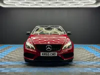 Used Mercedes E220 AMG line 2015 Red Cabriolet
