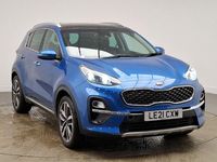 Begagnad Kia Sportage 2021 Blå SUV