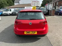 Used VW Golf VII S 105 HP (77 kW) 2015 Red Hatchback