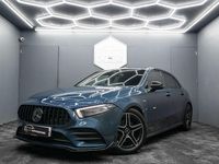 Used Mercedes A180 AMG Line Premium 136 HP (100 kW) 2022 Blue Hatchback