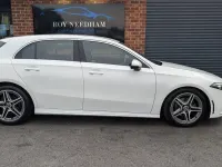 Used Mercedes A200 AMG line 150 HP (110 kW) 2019 White Hatchback