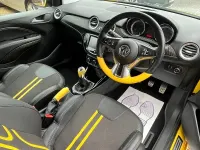 Used Vauxhall Adam Slam 100 HP (73 kW) 2014 Yellow Hatchback