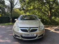 Used Vauxhall Corsa Club 90 HP (66 kW) 2009 Gold Hatchback
