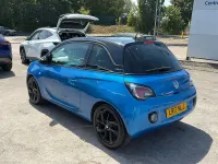 Used Vauxhall Adam S 70 HP (51 kW) 2017 Blue Hatchback