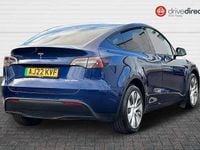 Used Tesla Model Y Long Range AWD 378 kW (514 HP) 2022 Blue SUV