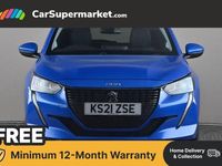 Used Peugeot 208 Allure 102 HP (75 kW) 2021 Blue Hatchback