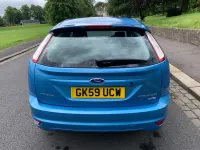 Used Ford Focus Titanium 110 HP (80 kW) 2009 Blue Hatchback