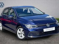 Used VW Golf VIII Life 130 HP (95 kW) 2020 Blue Hatchback
